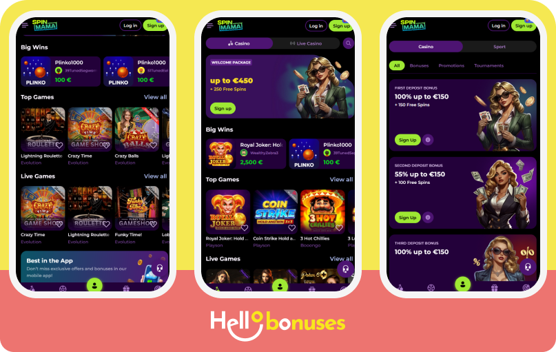 Spinmama Casino - Najlepsze Miejsce na Gry Online Spinmama Casino - Najlepsze Miejsce na Gry Online